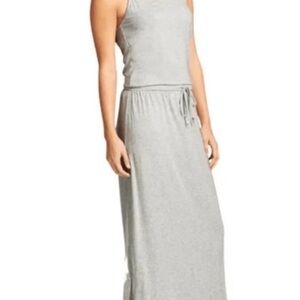 Athleta Light Gray Cressida dress built in bra